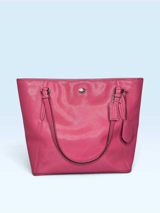 Coach Handbags - Coach Peyton Saffiano Leather Zip Top Tote